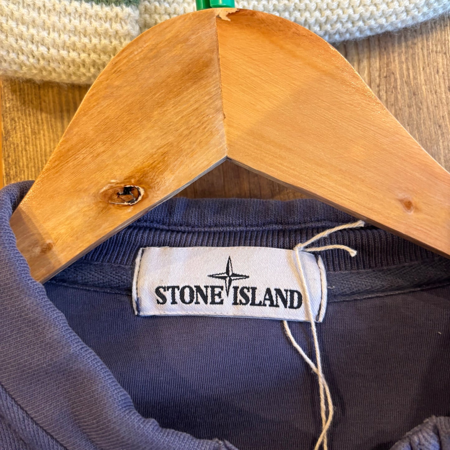 Stone Island SS14 Marina Button Jumper Navy (XL)