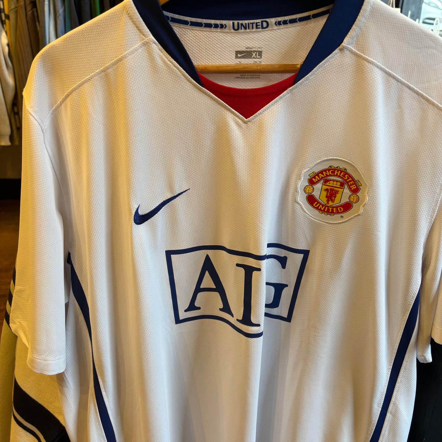 Man United Nike AIG 2008/09 Away Shirt (XL)