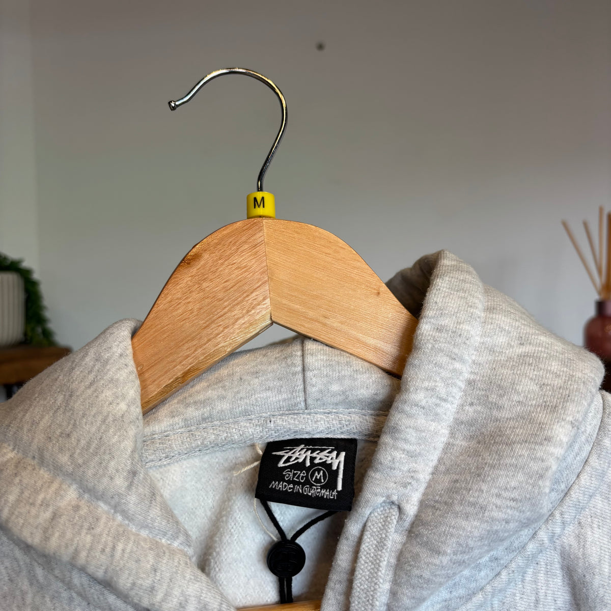 Stussy SS-Link Zip Hoodie Grey (Medium)