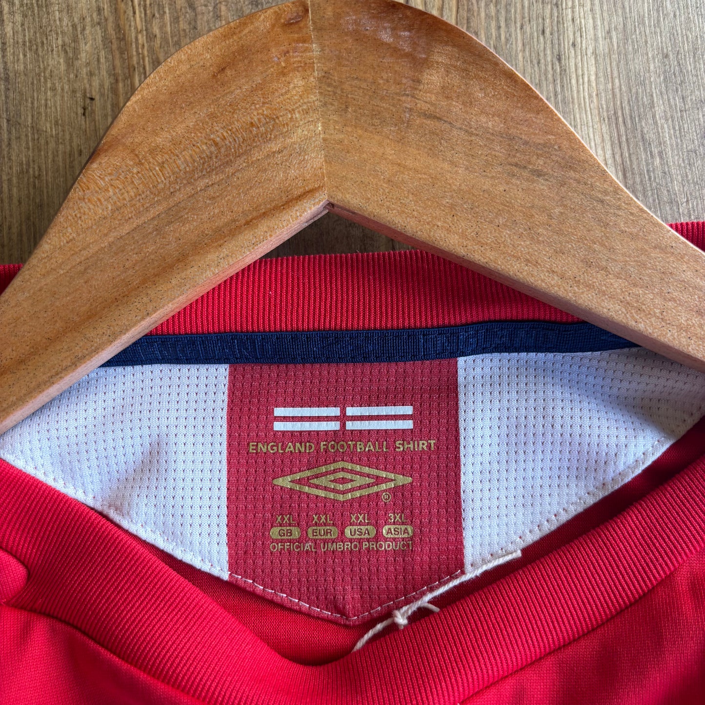 England Umbro 2006/08 Michael Owen Away Shirt Red (XXL)