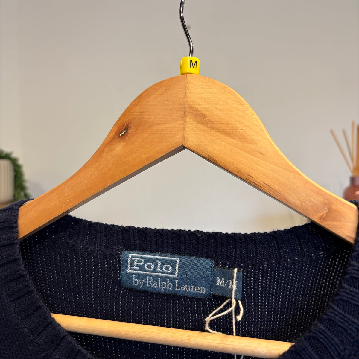 Ralph Lauren Pullover Knit Jumper Navy (Medium)