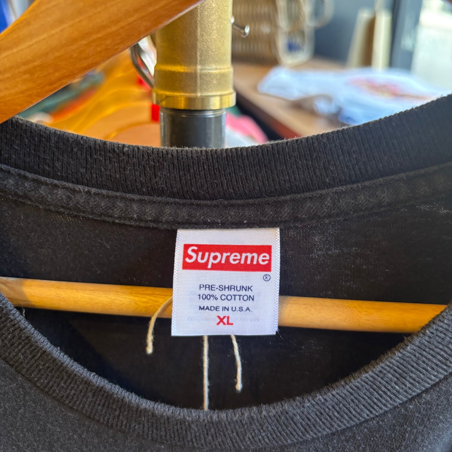 Supreme SS24 Shadow T-Shirt Black (XL)
