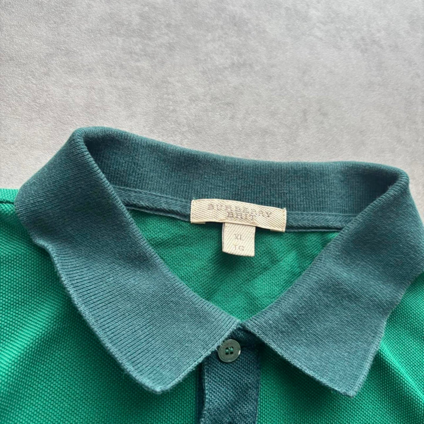 Burberry Polo Green (XL)