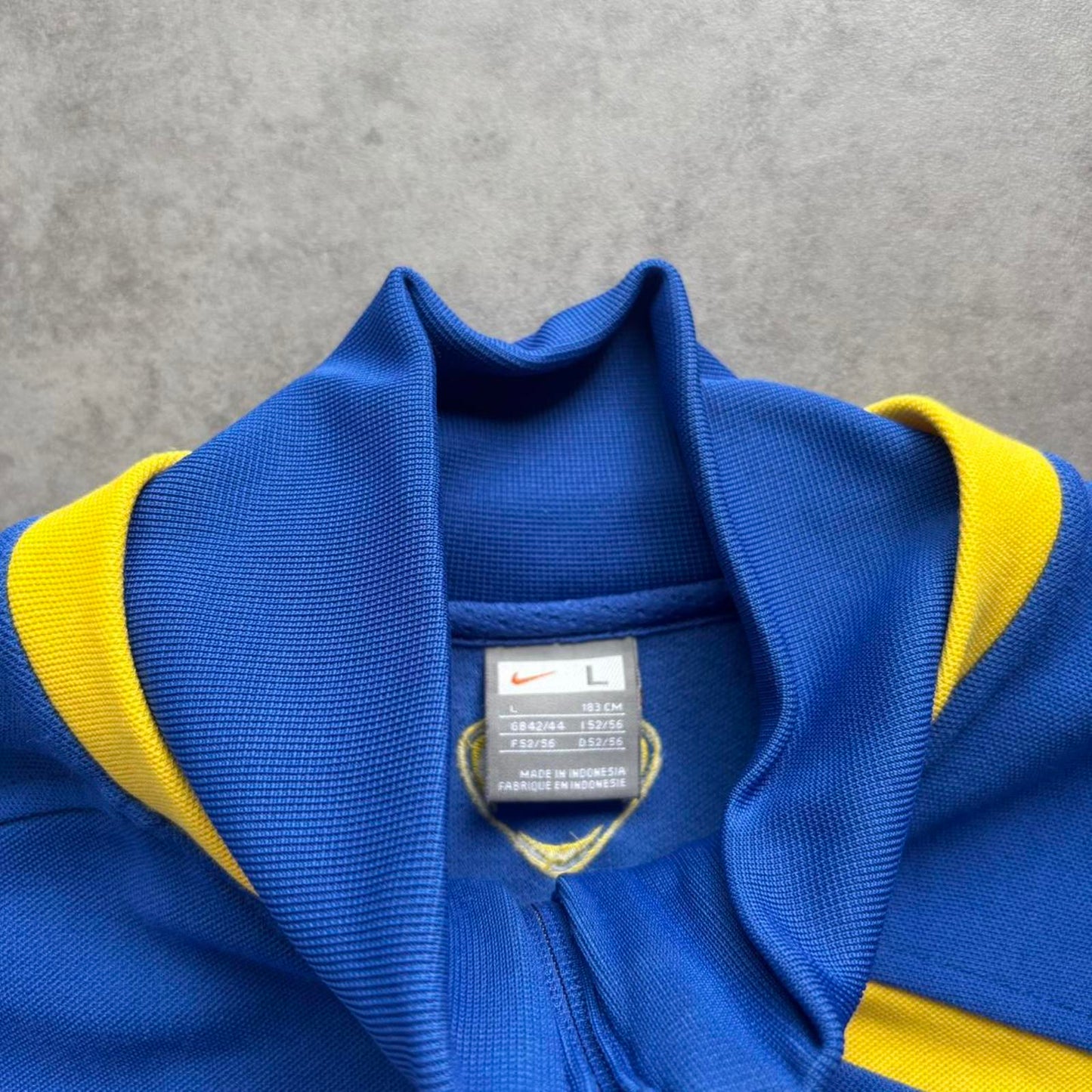 Nike Brazil Jacket Blue (Large)