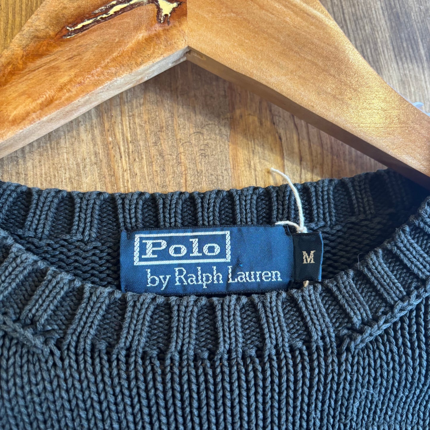 Ralph Lauren Pullover Knit Jumper Black (Medium)