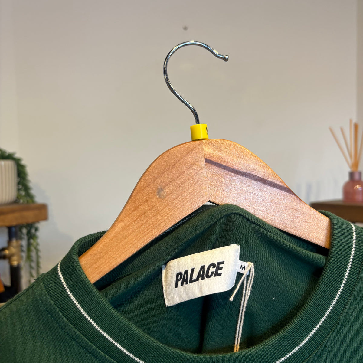 Palace FW21 Skates Dominates Longsleeve T-Shirt Green (Medium)