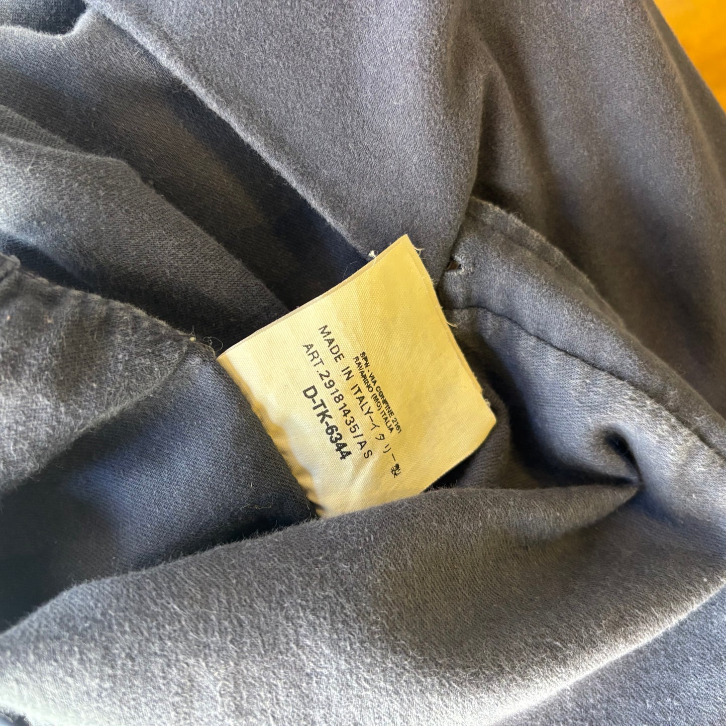 CP Company A/W 1998 Brushed Cotton Longsleeve Shirt Navy (Large)