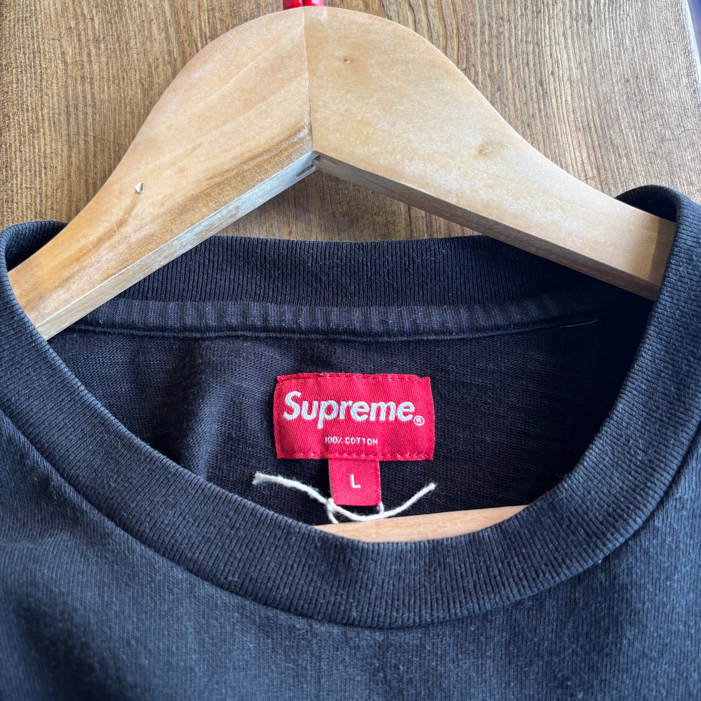 Supreme SS22 Pocket T-Shirt Black (Large)