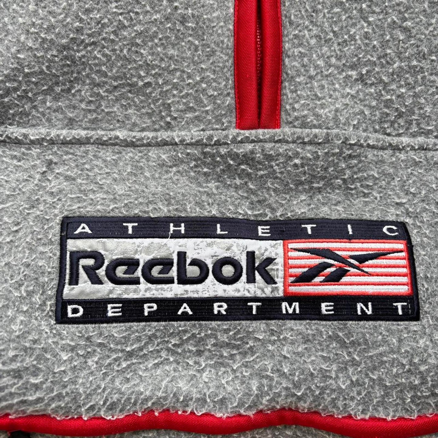 Reebok Quarter Zip Fleece Grey (XL)
