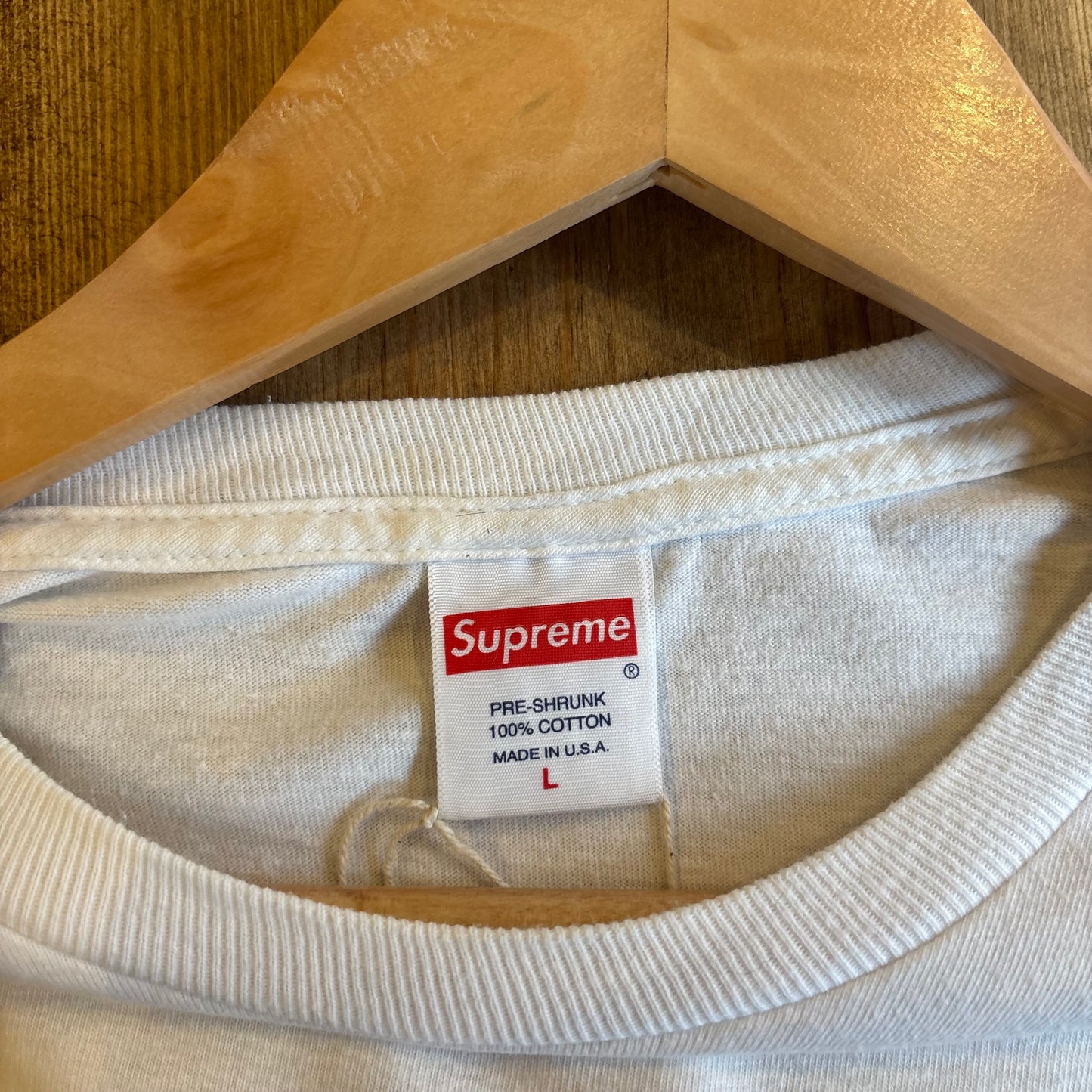 Supreme FW20 Scratch Print T-Shirt White (Large)
