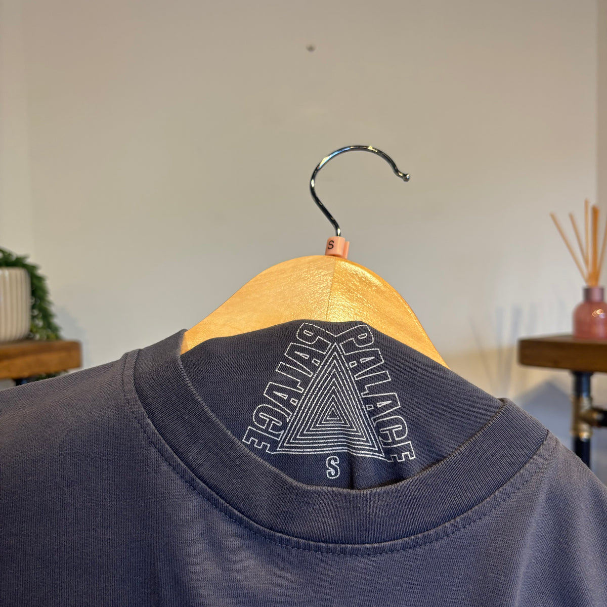 Palace FW24 Bell Man Graphic T-Shirt Blue (Small)