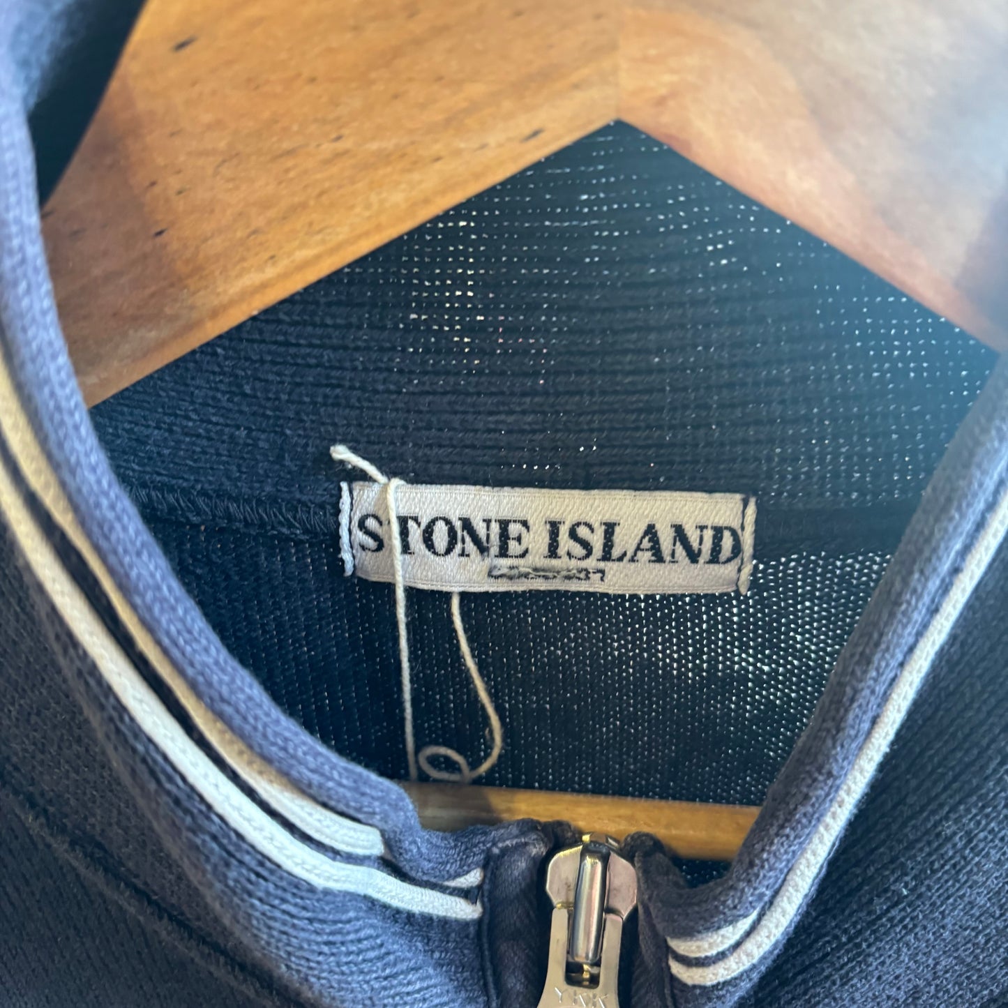 Stone Island S/S 2007 Full Zip Jumper Navy (Medium)