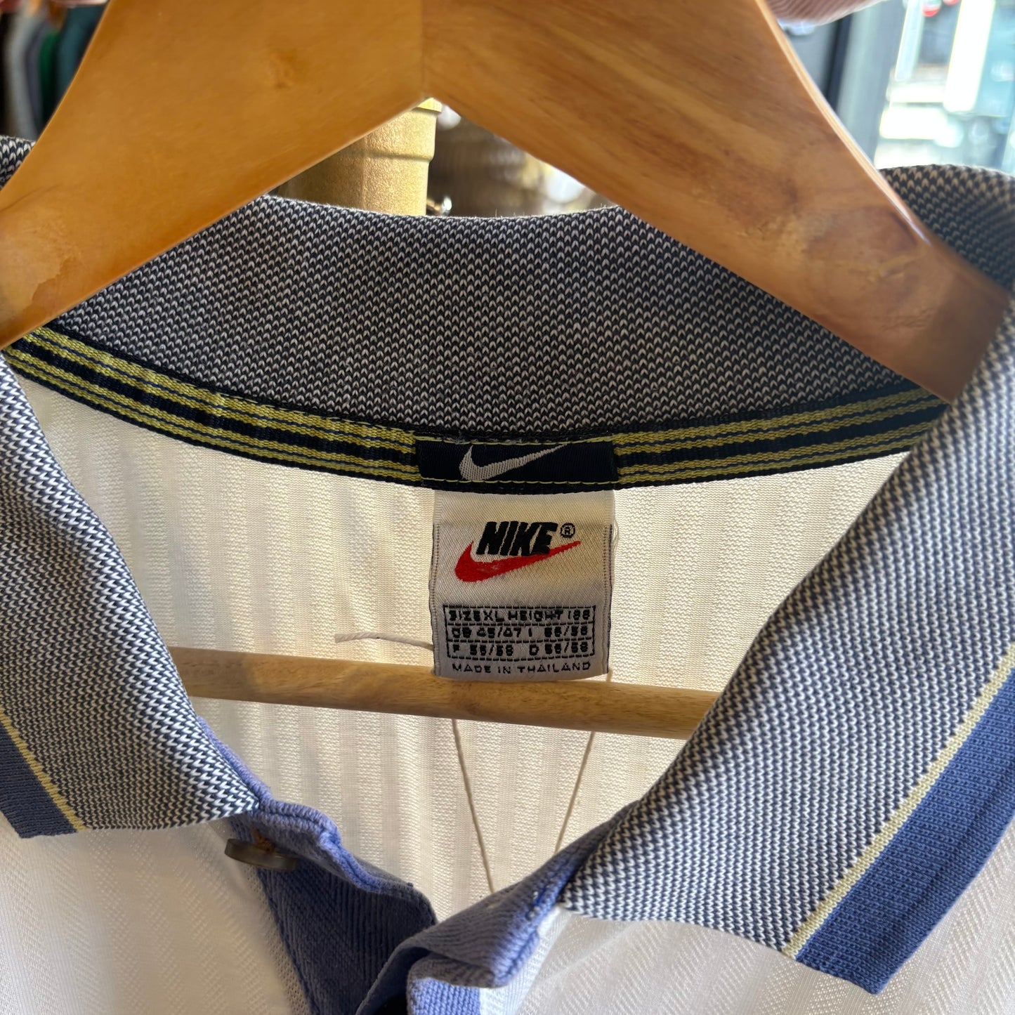 Nike Golf Oversized 90s Polo Shirt White (XL)