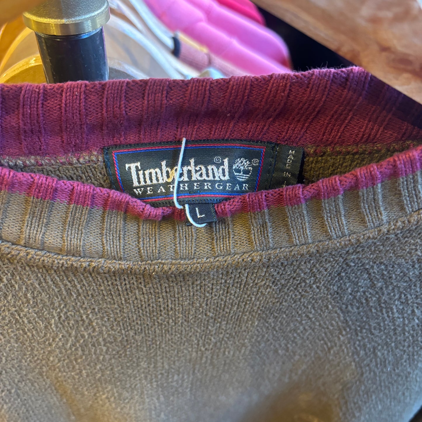 Timberland Weathergear Oversized Knit Brown (Large)