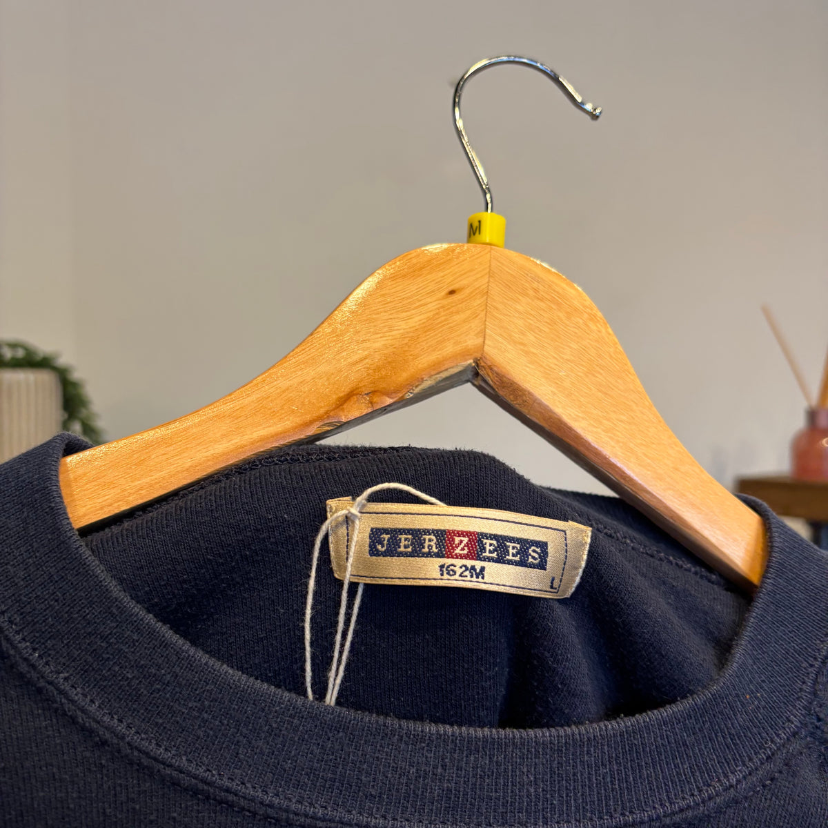 Jerzees Mercedes Benz Oversized Sweatshirt Navy (Large)