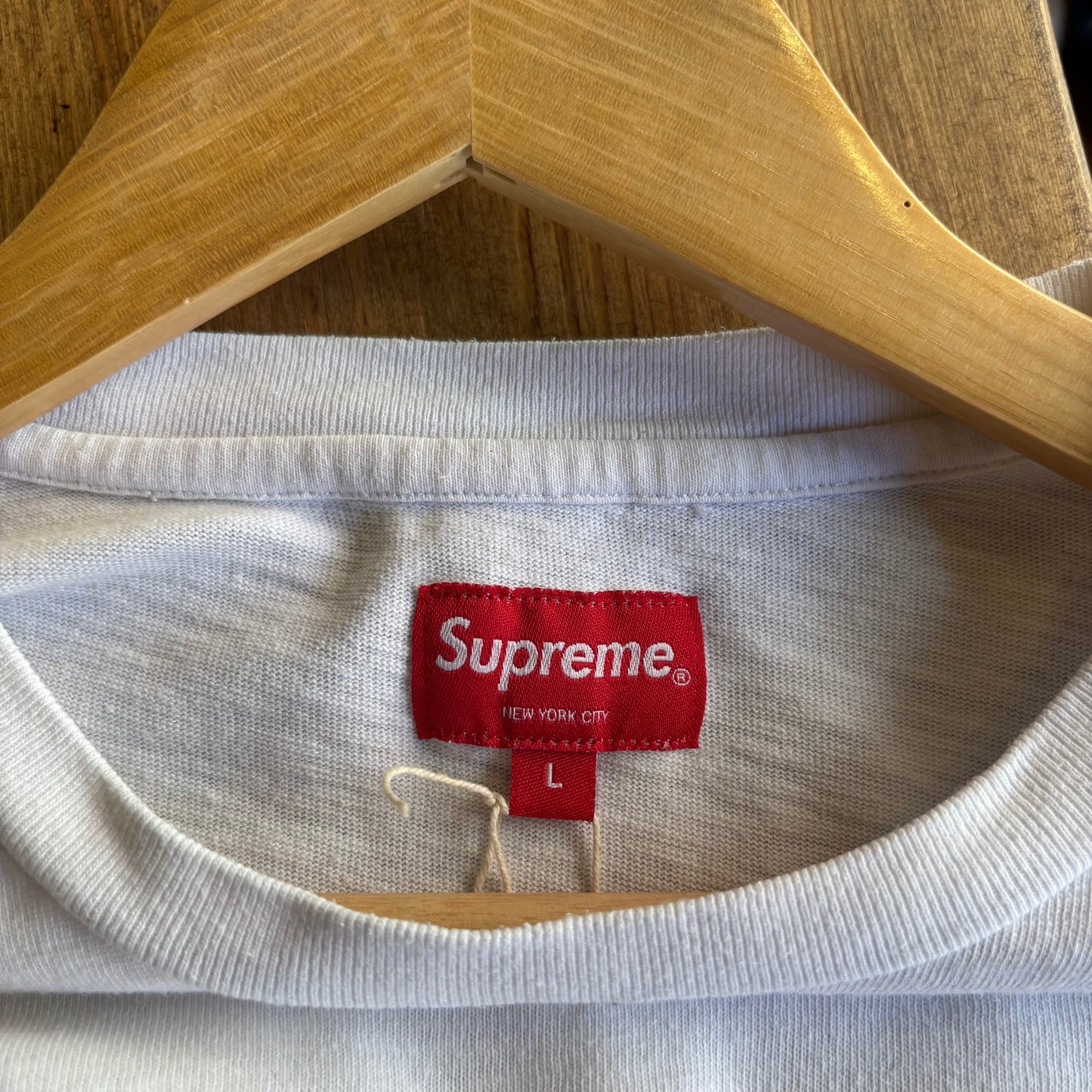 Supreme SS23 Block Arc T-Shirt White (Large)