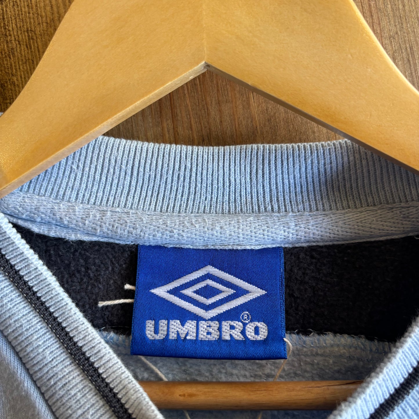 England Umbro 1999/00 Training Sweatshirt Light Blue (Small)