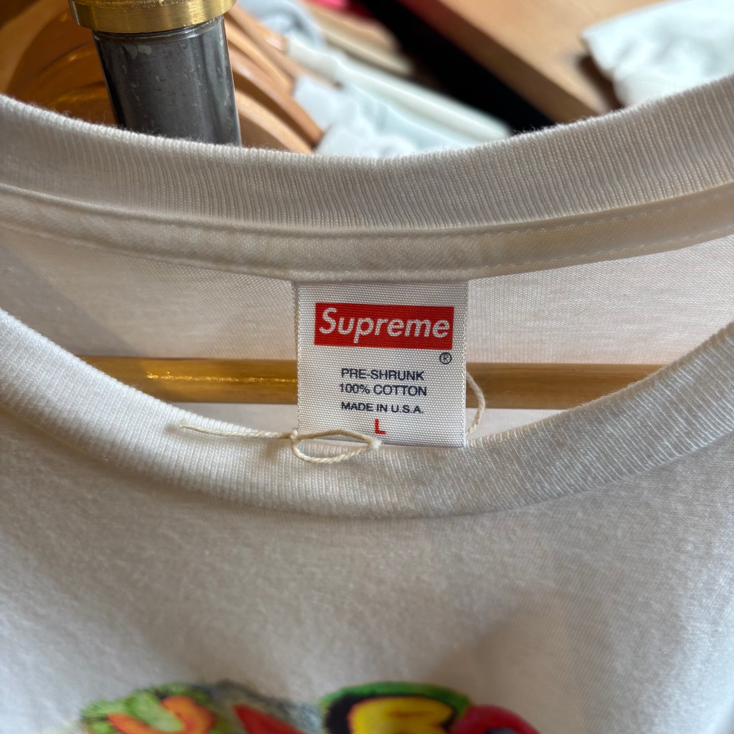 Supreme FW19 Pillows T-Shirt White (Large)