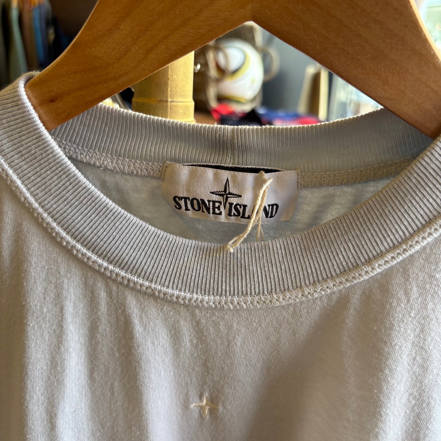 Stone Island S/S 2020 Compass T-Shirt Light Blue (Medium)
