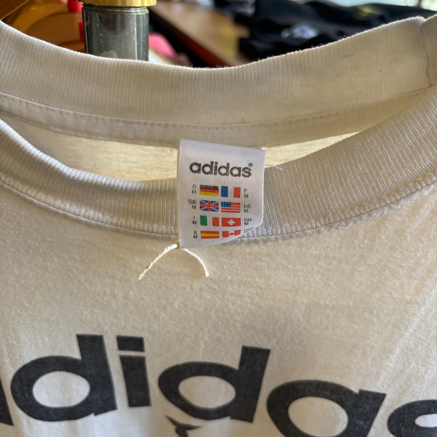 Adidas Berlin Marathon 90s Graphic T-Shirt White (Medium)