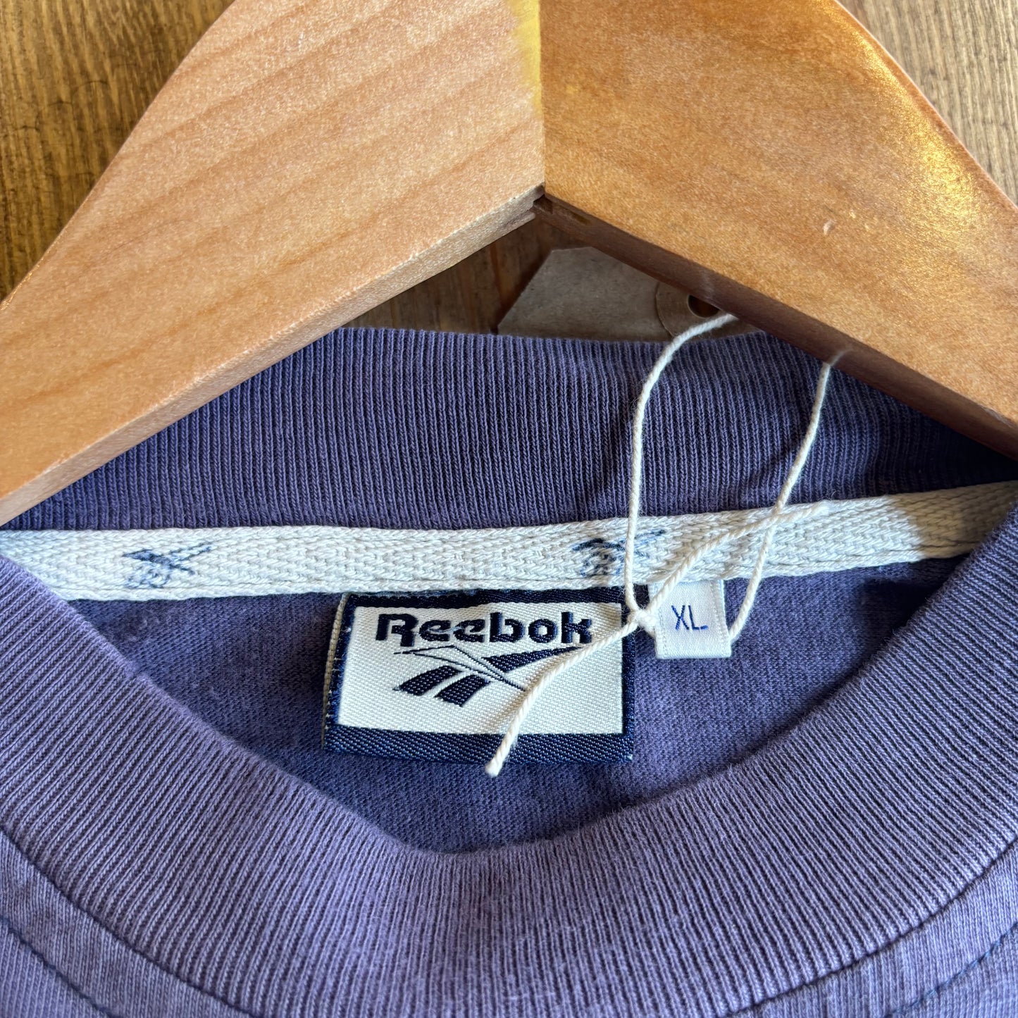 Reebok Spellout Oversized T-Shirt Blue (XL)