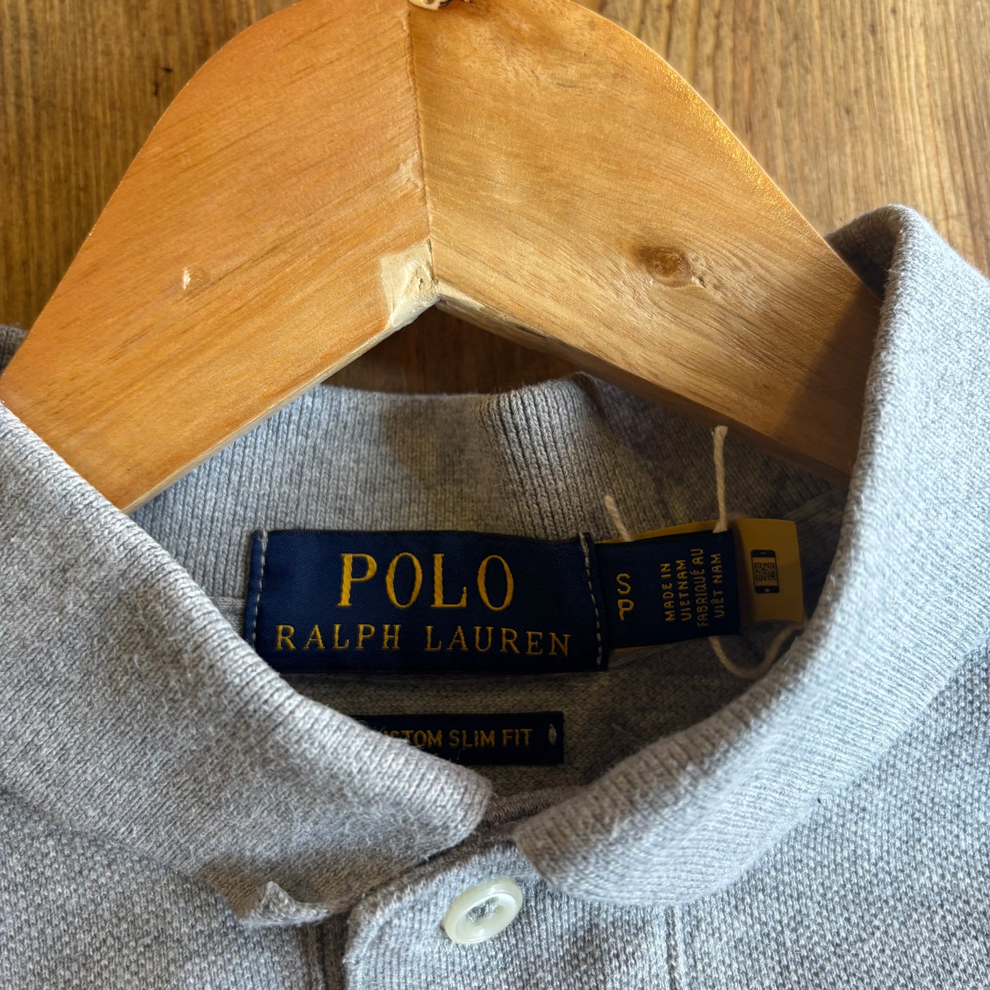 Ralph Lauren All Over Pony Polo Shirt Grey (Small)