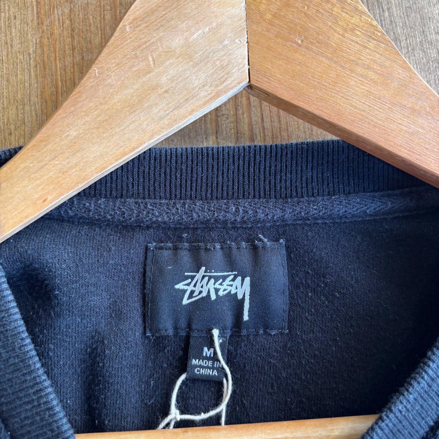 Stussy Martin Spellout T-Shirt Black (Medium)