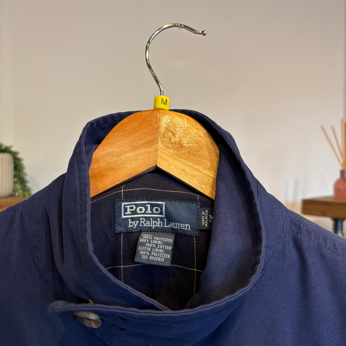 Ralph Lauren Harrington Zip Jacket Navy (Medium)