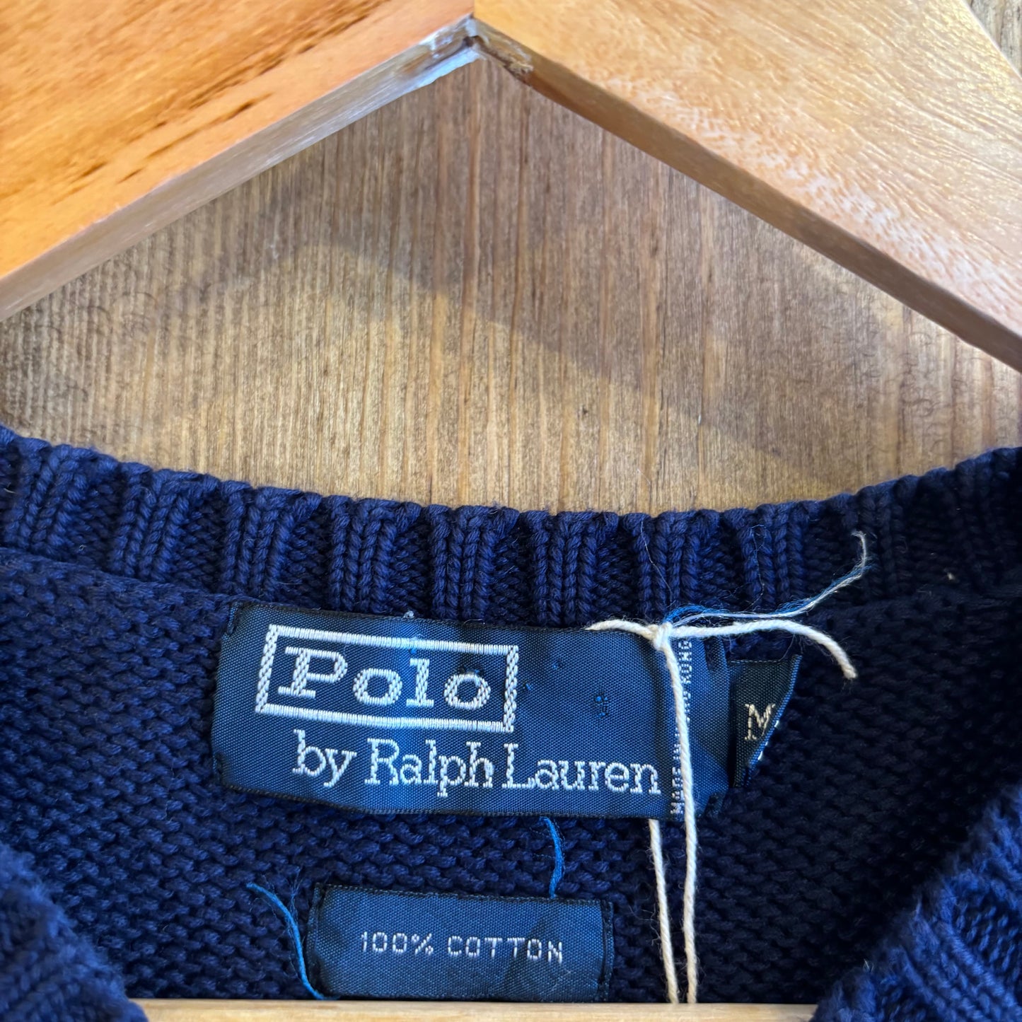 Ralph Lauren Sleeveless Knit Vest Jumper Navy (Medium)