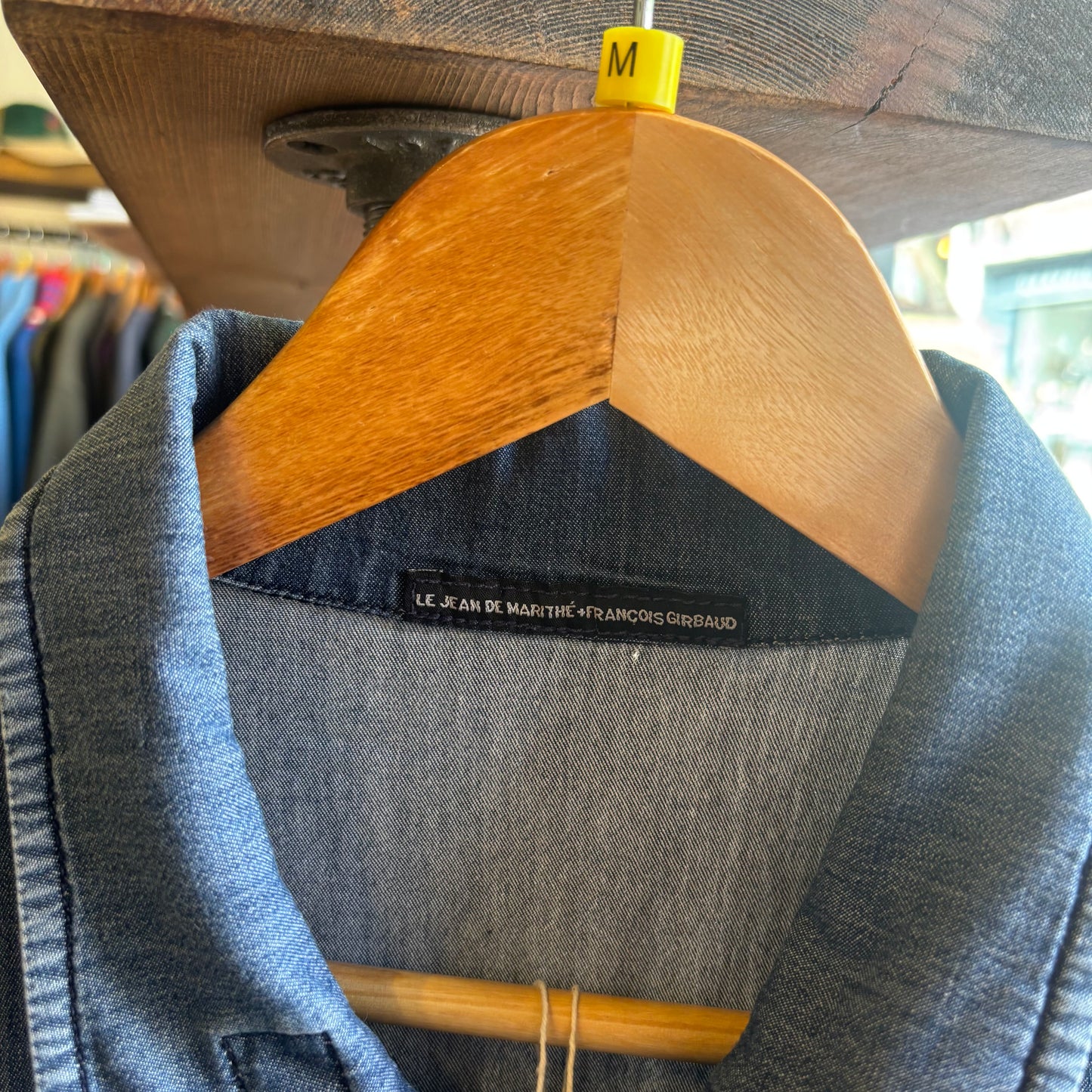 Marithe & Francois Girbaud Denim Shirt Blue (Medium)