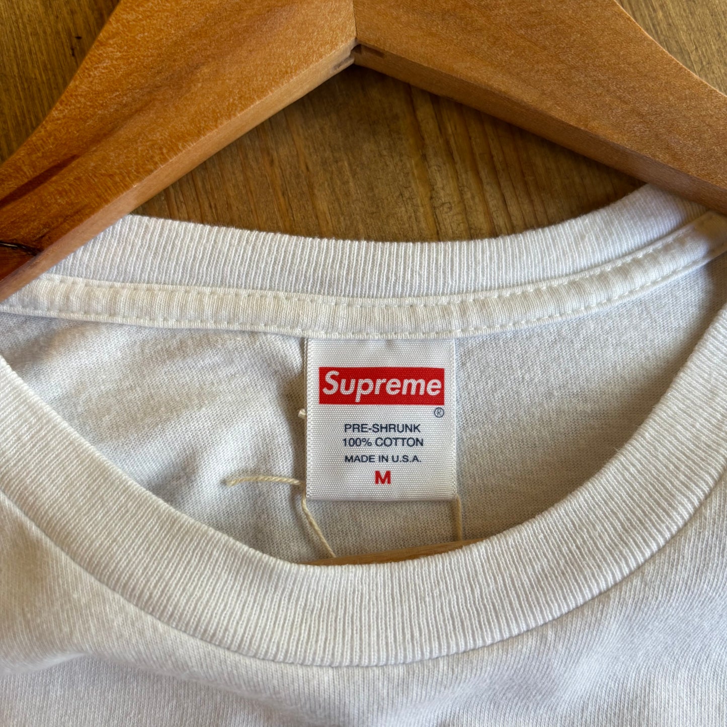 Supreme SS21 Kaws Chalk Logo T-Shirt White (Medium)