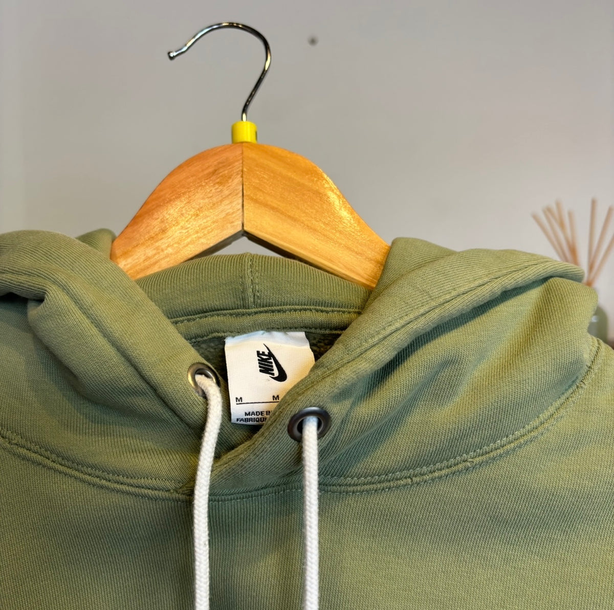 Nike NRG Solo Swoosh Oversized Hoodie Green (Medium)