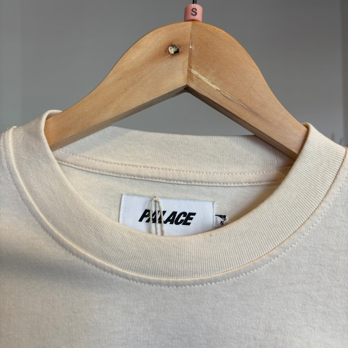 Palace FW23 Crack Me Up Longsleeve T-Shirt Cream (Small)