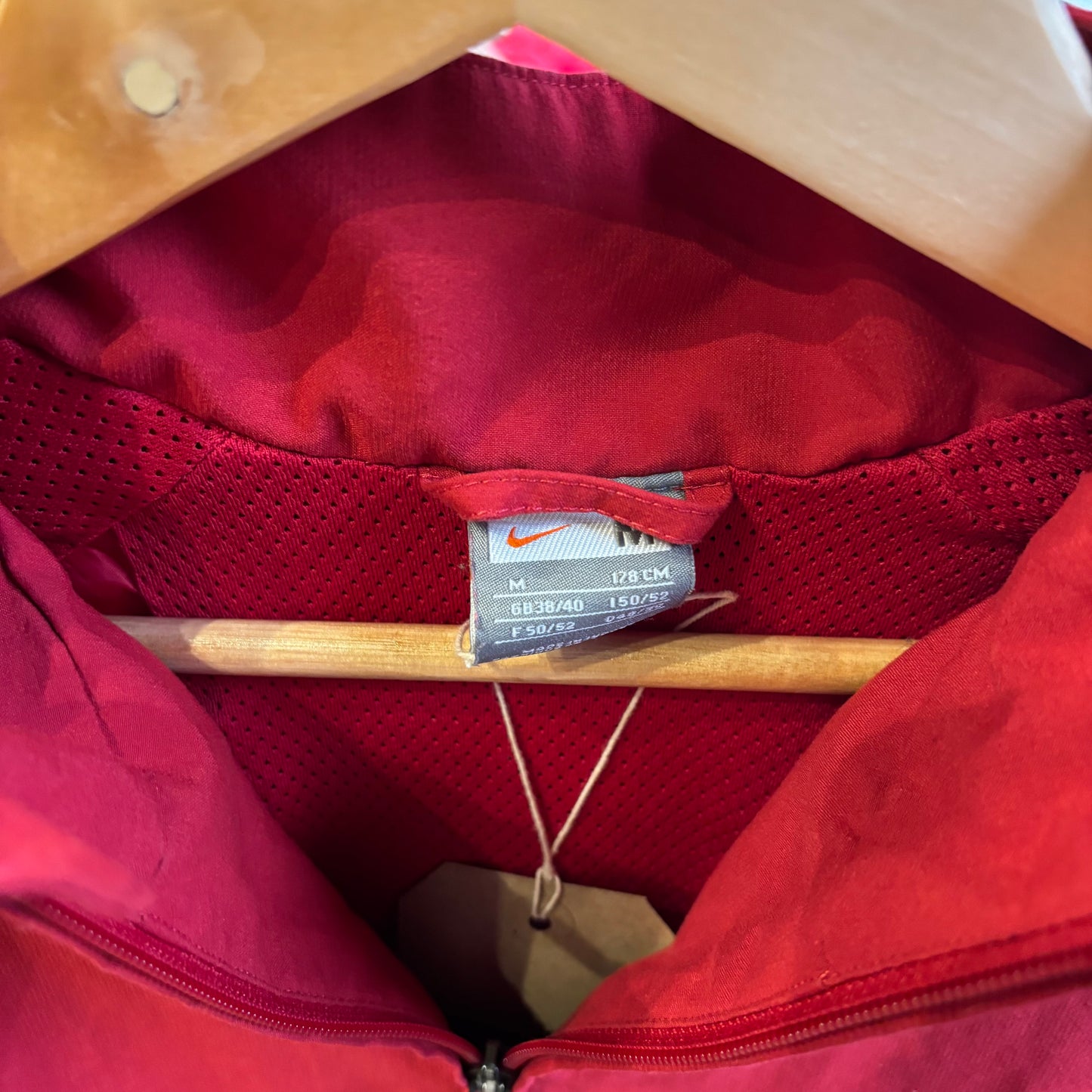 Nike T90 England Rugby 2000's Jacket Red (Medium)