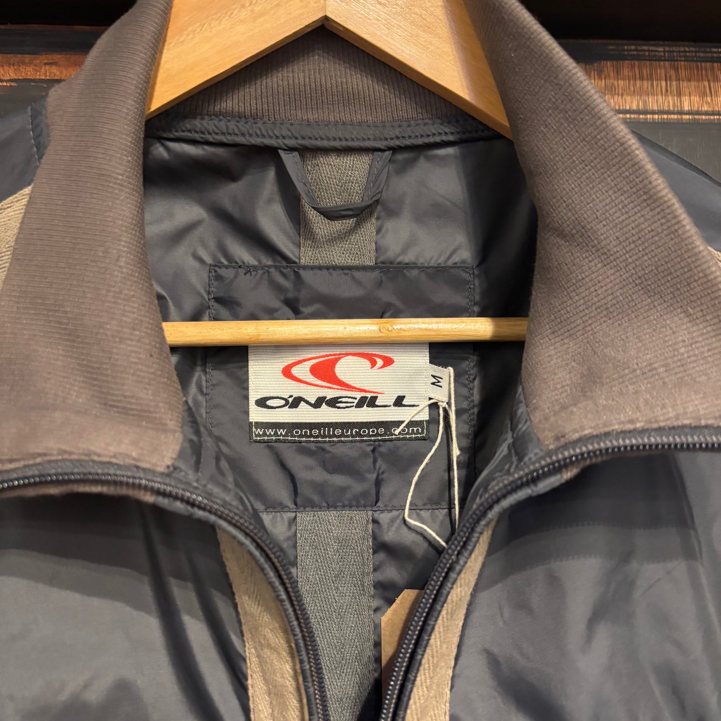 O'Neill Windbreaker Zip Jacket Grey (Medium)
