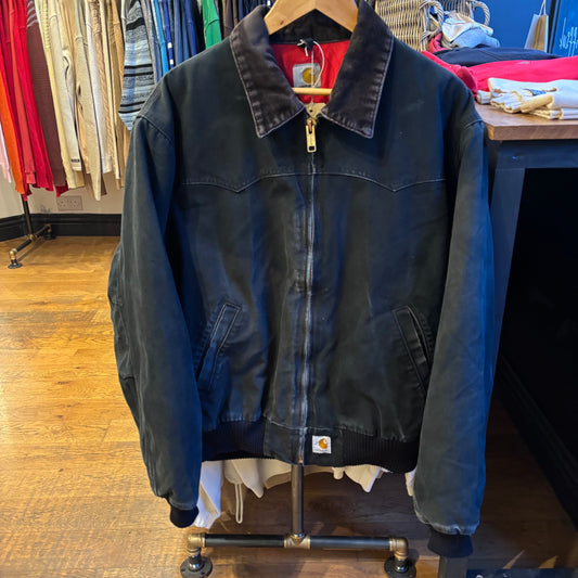 Carhartt Santa Fe Workwear Jacket Black (Large)