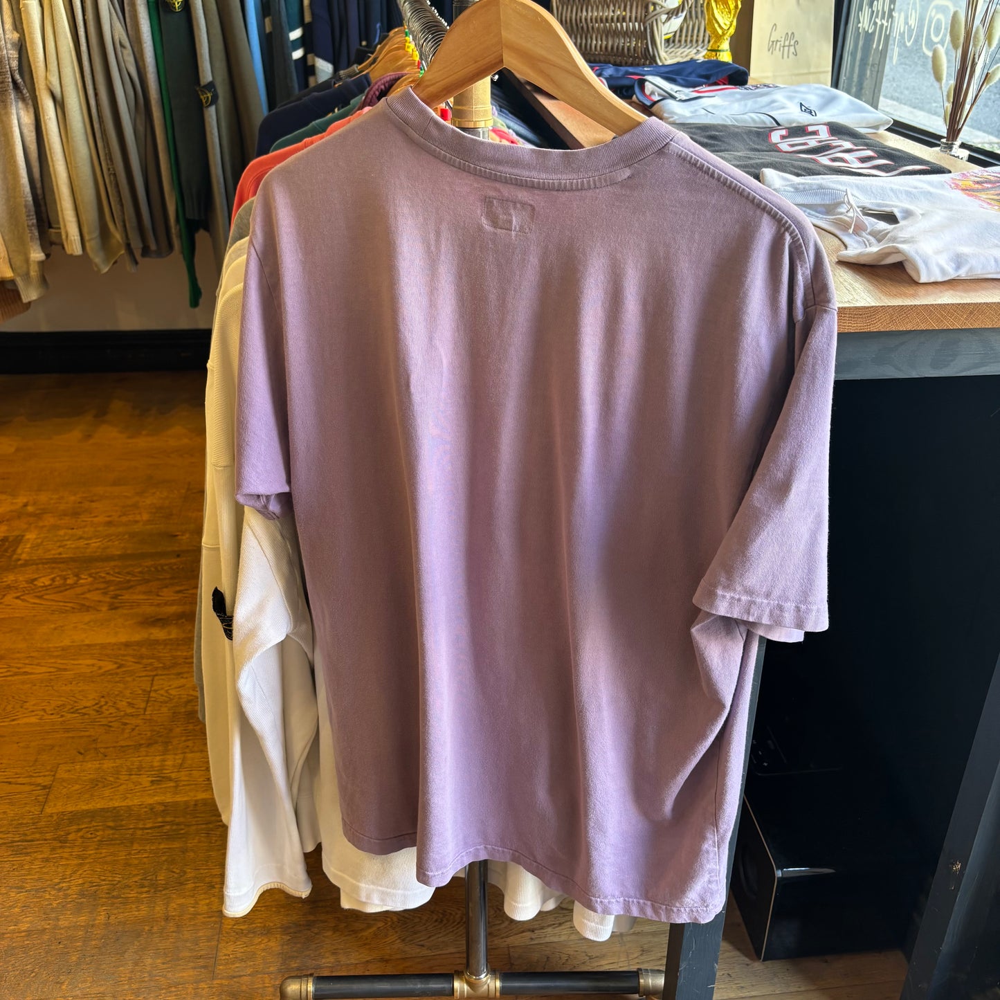 Supreme SS20 Arc Applique T-Shirt Purple (Medium)