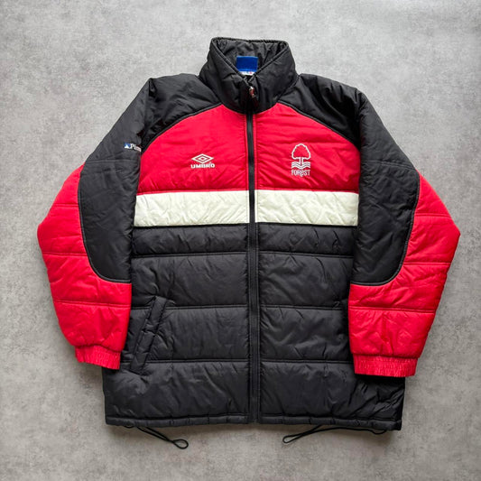 Nottingham Forest Puffer Black (XL)