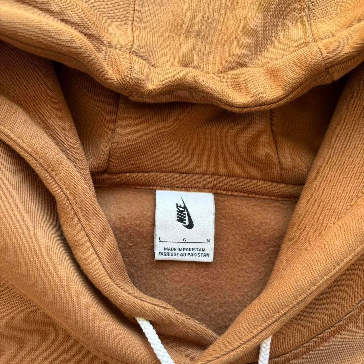 Nike Hoodie Brown (Large)