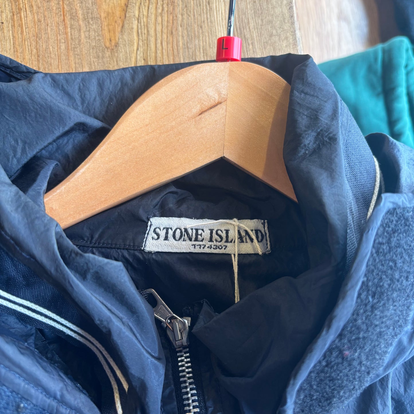 Stone Island S/S 2008 Nylon Metal Shimmer Jacket Navy (Large)