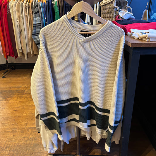 Stussy SS23 Athletic Knit Sweater Natural (Medium)