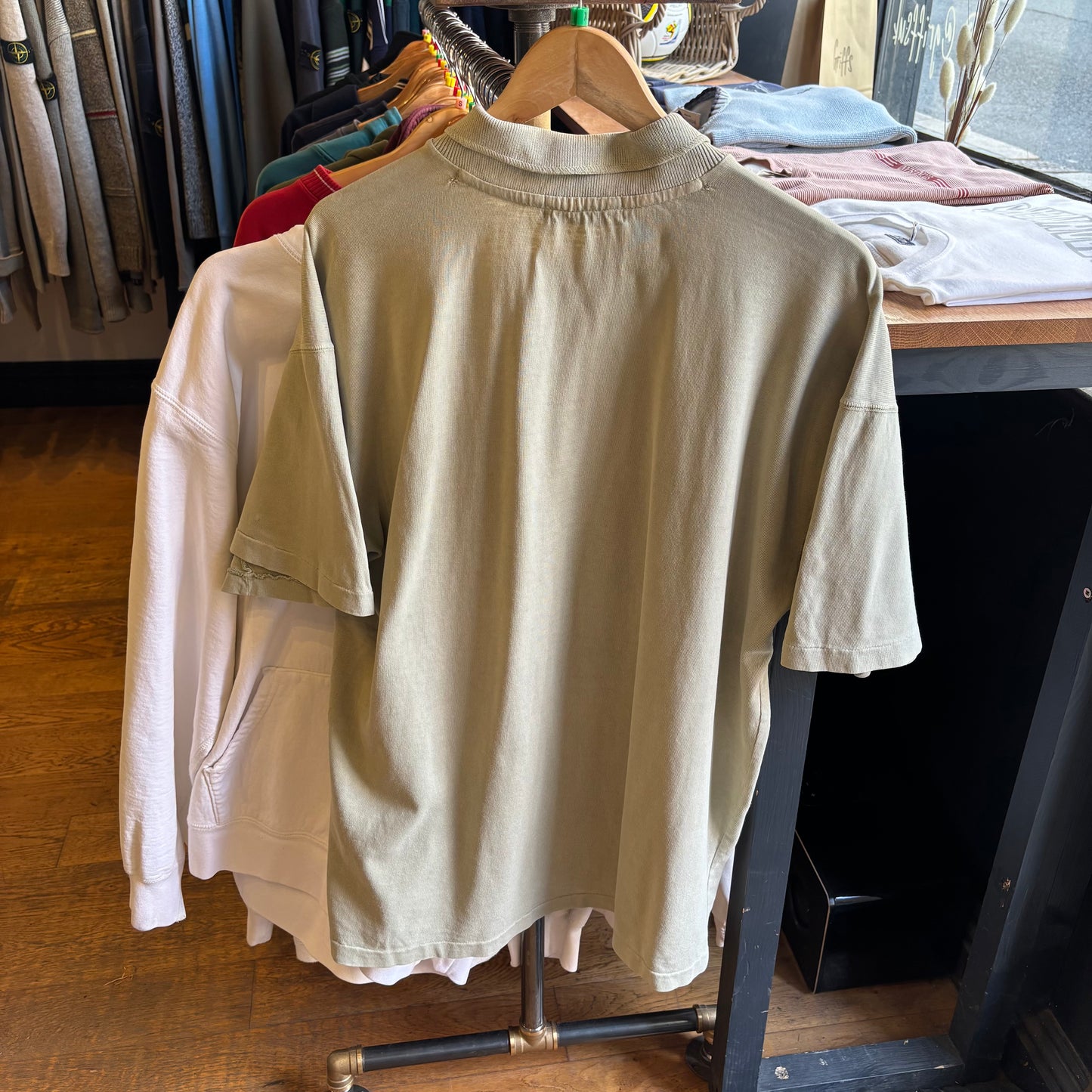 Stone Island 80s Marina Polo Shirt Beige (XL)