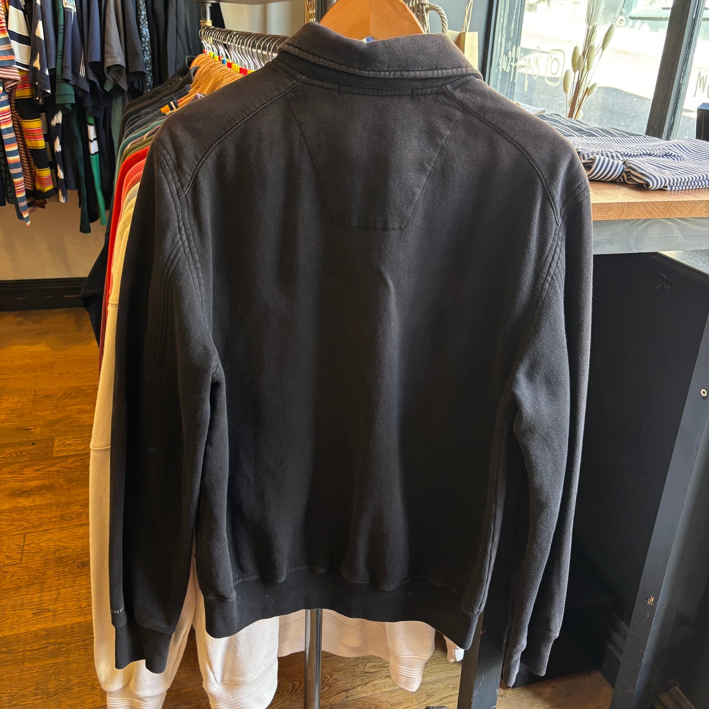 CP Company A/W 2005 Full Zip Jumper Black (Large)