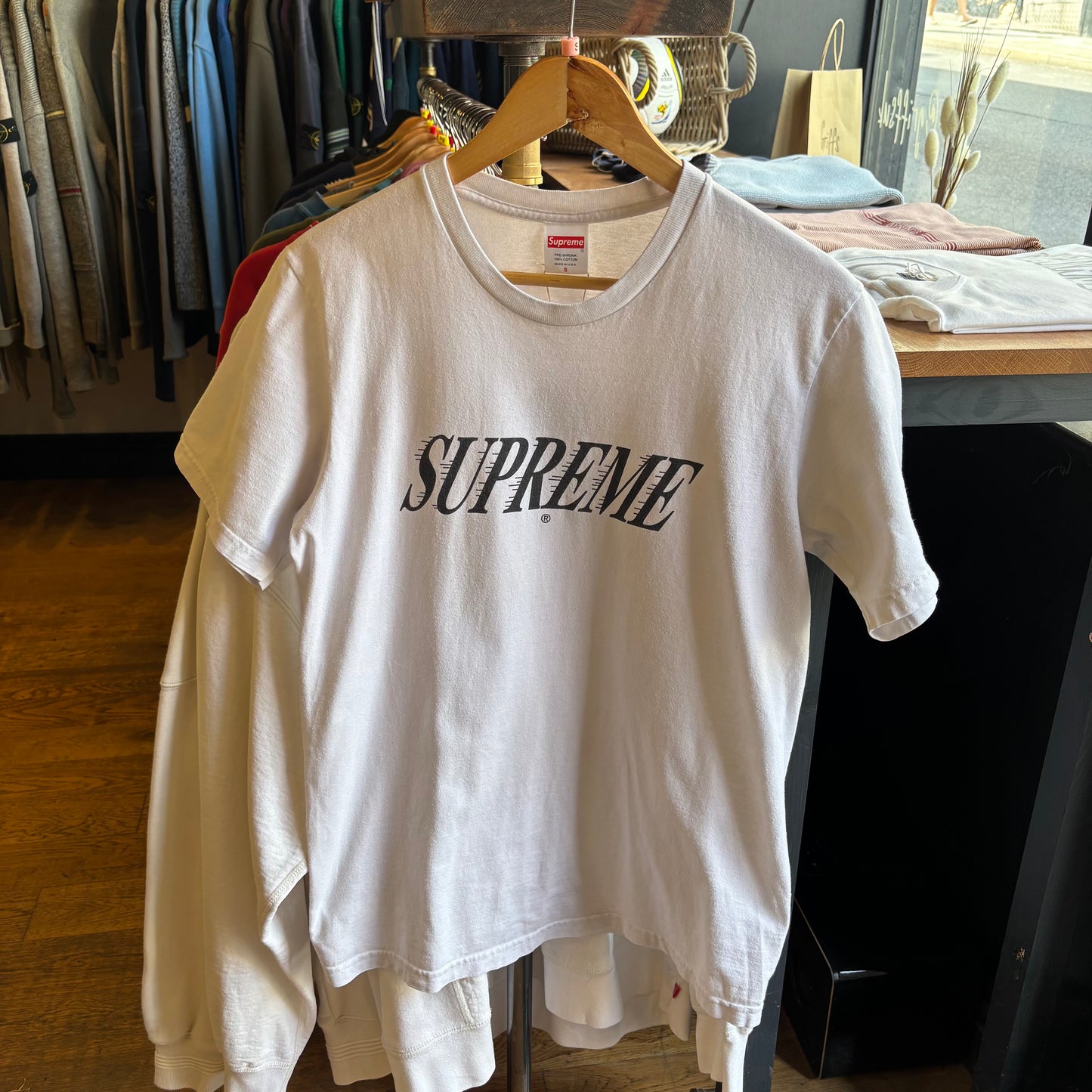 Supreme FW22 Slap Shot T-Shirt White (Small)