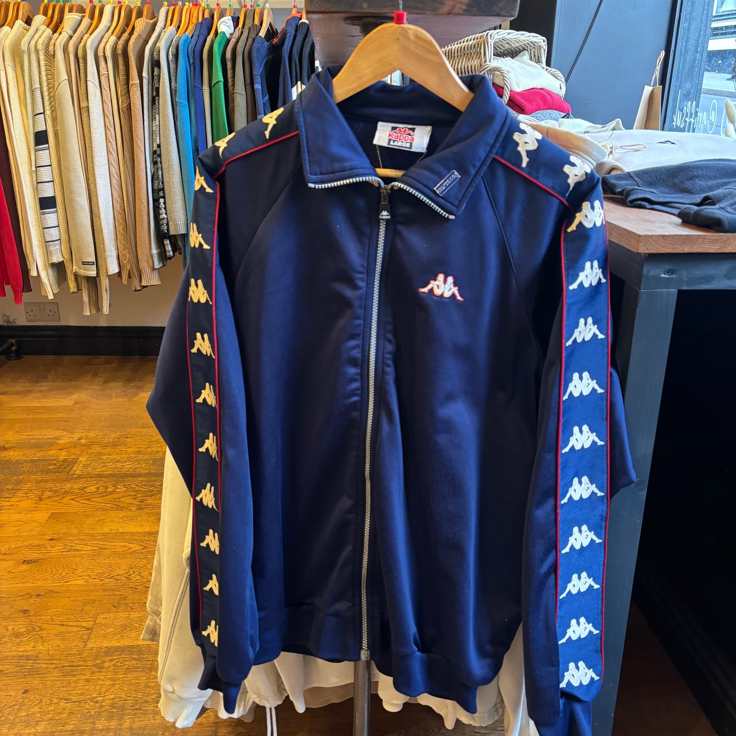 Kappa People On The Move Jacket Navy (Large)