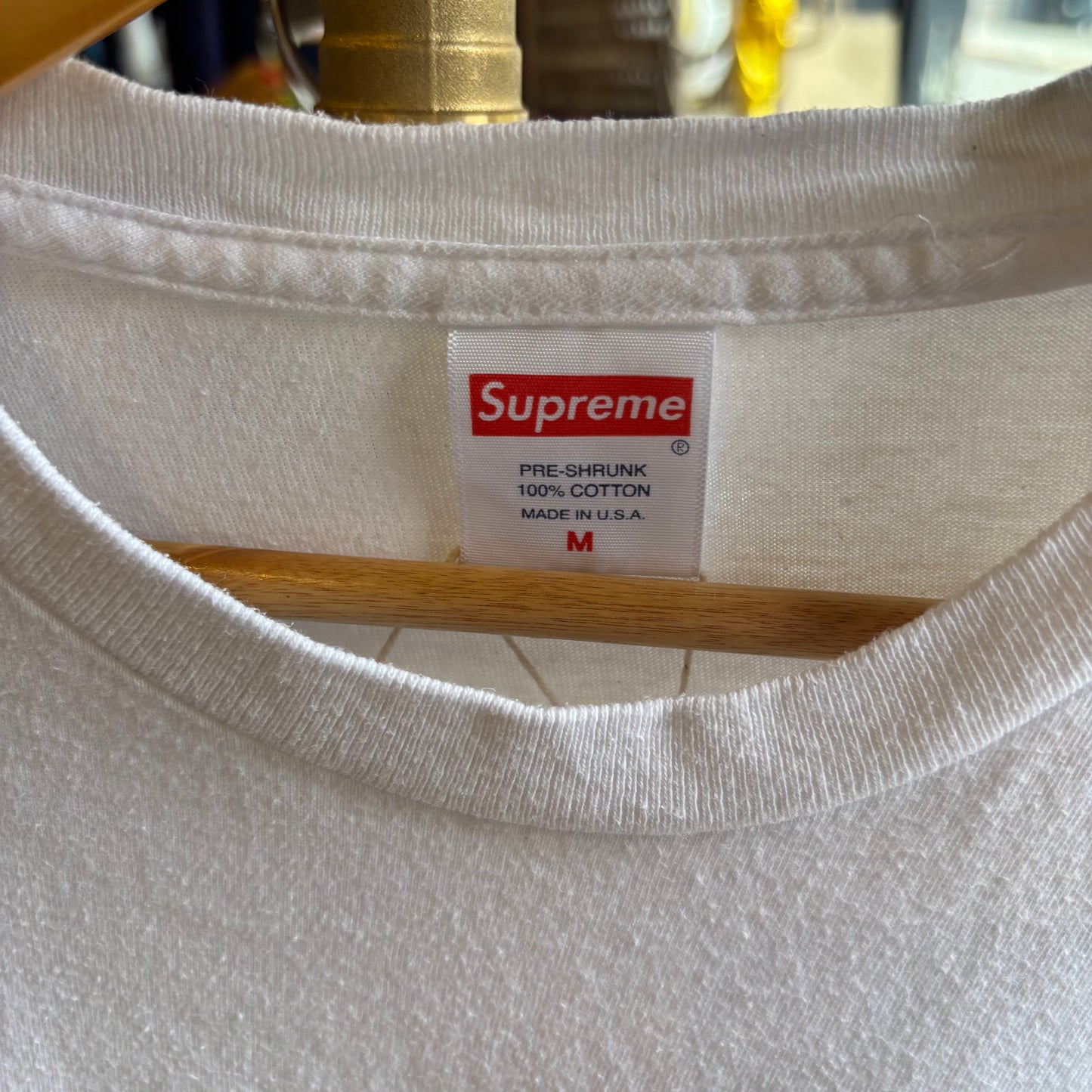 Supreme SS18 Chair T-Shirt White (Medium)