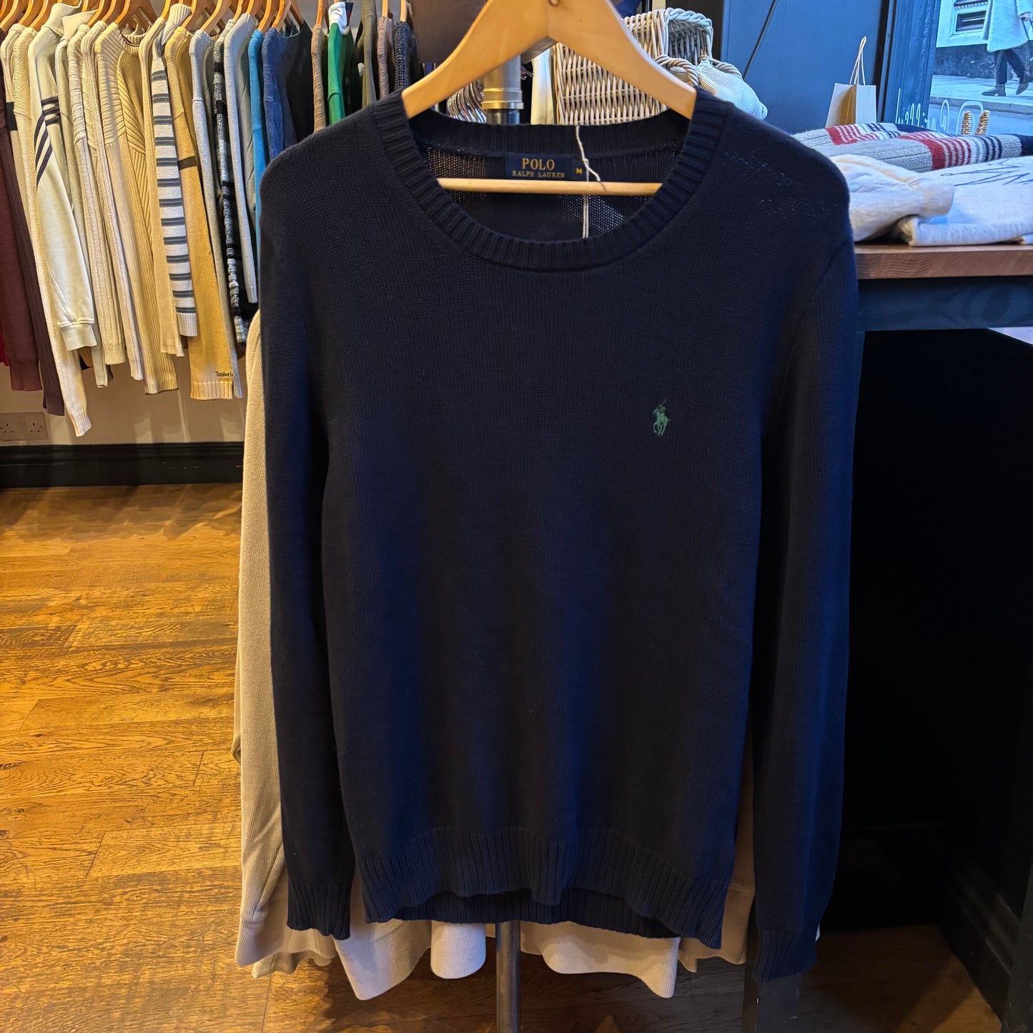 Ralph Lauren Pullover Knit Jumper Navy (Medium)