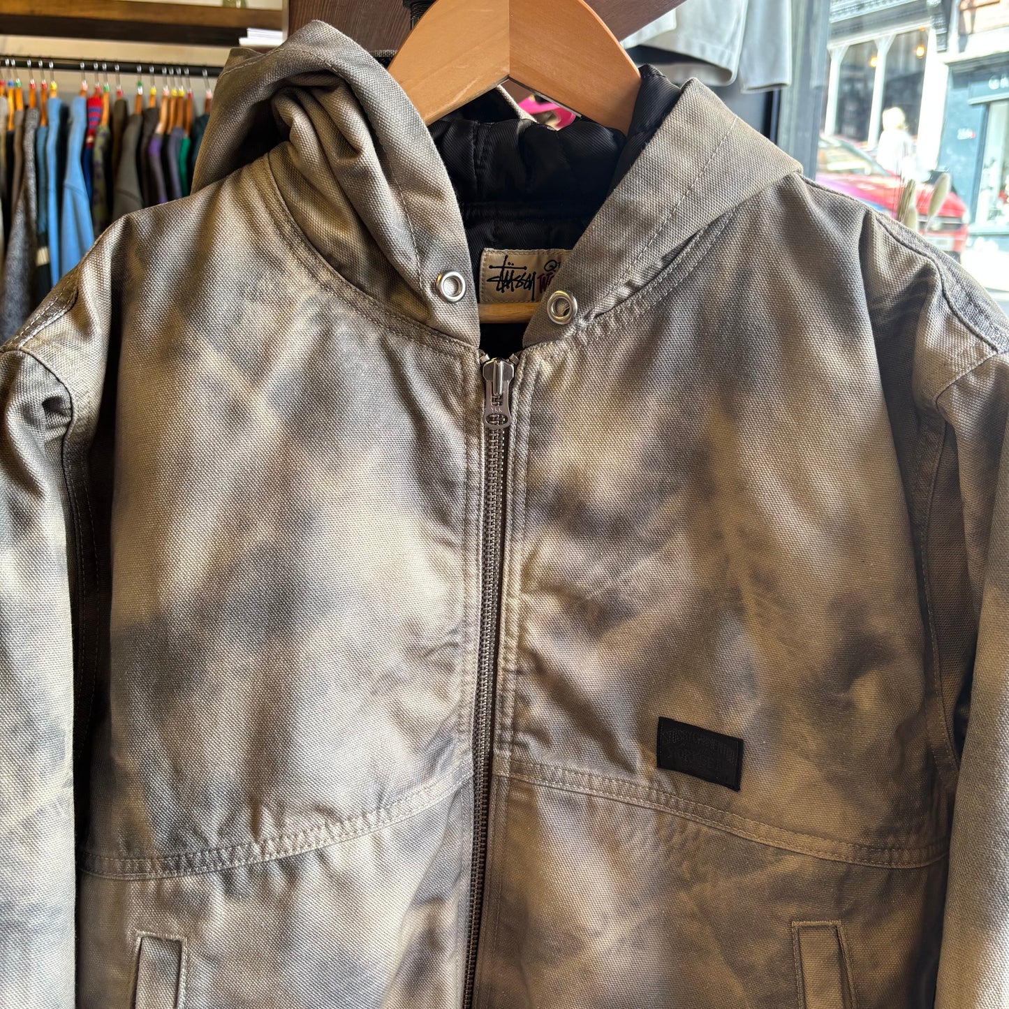 Stussy FW24 Work Camo Stenpat Jacket North Fork (Small)