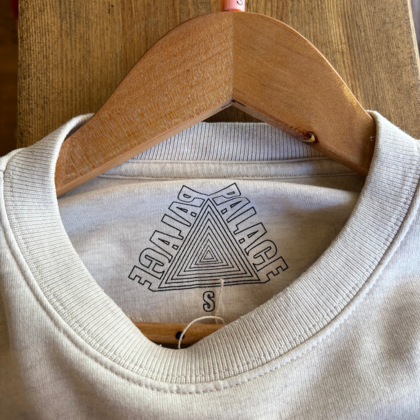 Palace SS19 Sofa Crew Sweatshirt Oatmeal (Small)