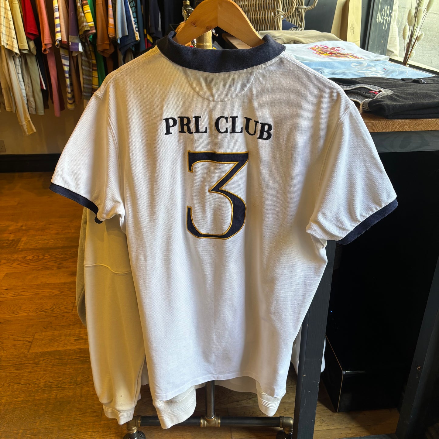 Ralph Lauren PRL Polo Shirt White (Large)